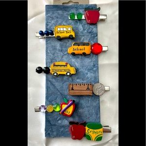 Pick 1 ⭐️ School days alligator clips hair accessories